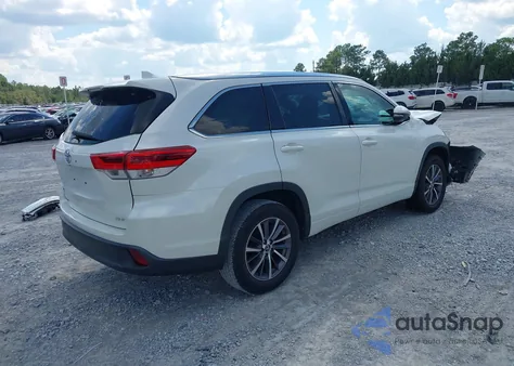 2018 Toyota Highlander Xle from USA, damaged, VIN 5TDKZRFH2JS531926